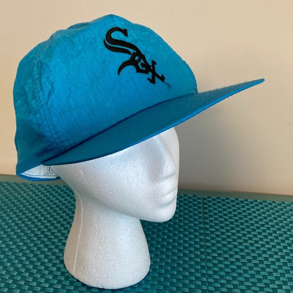 Chicago White Sox Nylon Ball Cap Hat Logo NWOT Vintage 90's - Picture 3 of 10
